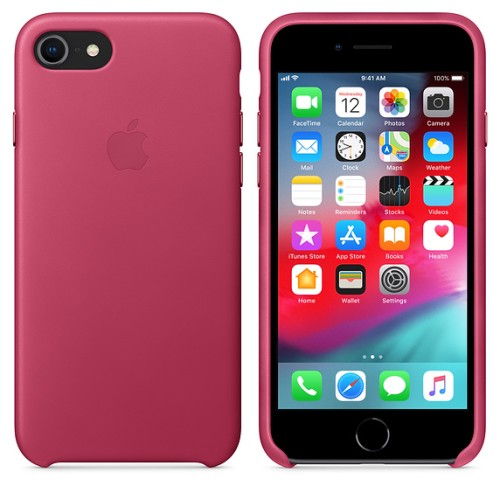 APPLE Custodia in pelle per iPhone 8 / 7 - Fucsia APPLE Custodia in pelle per iPhone 8 / 7 - Fucsia